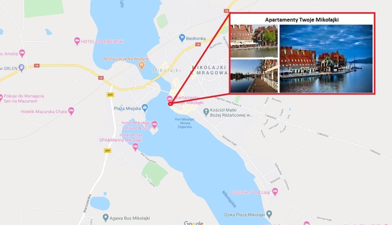 Apartamenty Twoje Mikolajki Exteriör bild